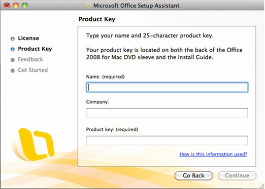 ms office 2011 product key